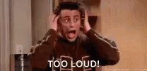 Joey Tribbiani Loud GIF - Joey Tribbiani Loud Ahh GIFs