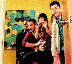 New Girl What Is That GIF - New Girl What Is That Surprised GIFs