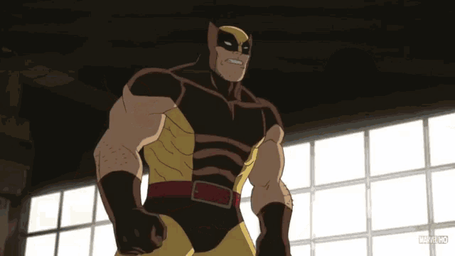 a cartoon of captain america with the word marvel hq on the bottom