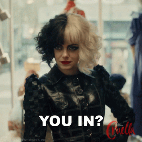 You In Cruella De Vil GIF - You In Cruella De Vil Emma Stone GIFs