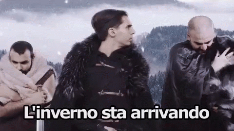 Linverno Sta Arrivando Got Games Of Thrones Trono Di Spade GIF - Winter Is Coming Games Of Thrones Got GIFs