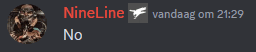 a picture of a man with a gun and the words nineline and no