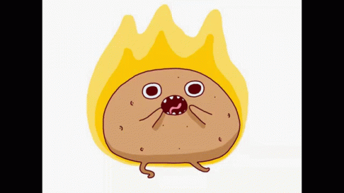 Fire Potato GIF - Fire Potato GIFs