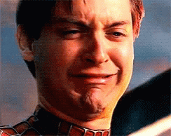 Toby Maguire Crying GIF - Toby Maguire Crying Spiderman GIFs