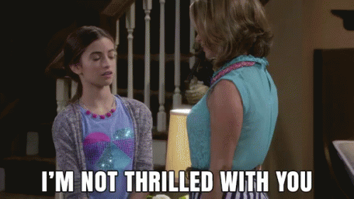I'M Not Thrilled With You GIF - Im Not Thrilled Bored Fuller House GIFs