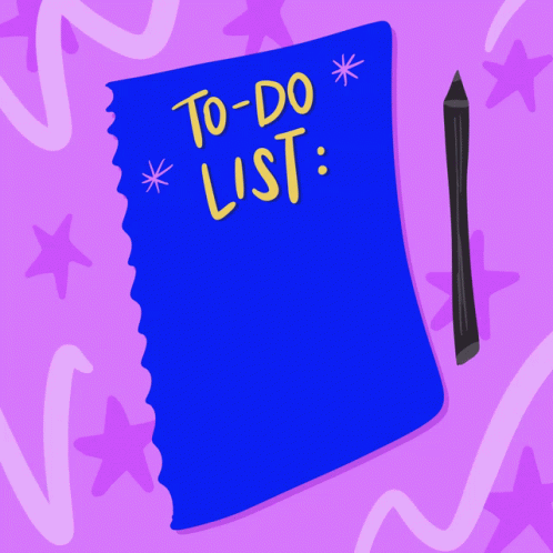 To Do List Get The Covid Vaccine GIF - To Do List Get The Covid Vaccine Covid GIFs
