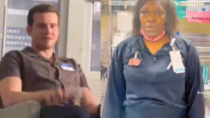 a man and a nurse are standing next to each other in a hospital room .