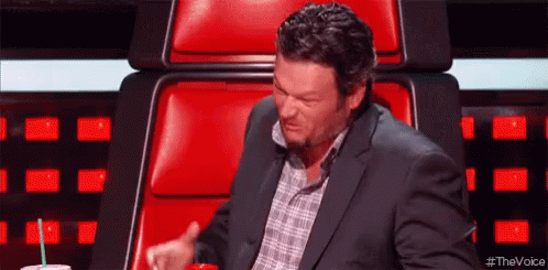 Excited GIF - The Voice Blake Shelton Excited GIFs