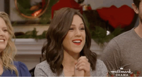 Erin Krakow Hearties GIF - Erin Krakow Hearties Christmas Cookie Matchup GIFs