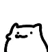 a drawing of a rabbit with a heart on top of its head .