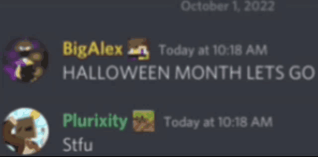 Bigalex Halloween Meme