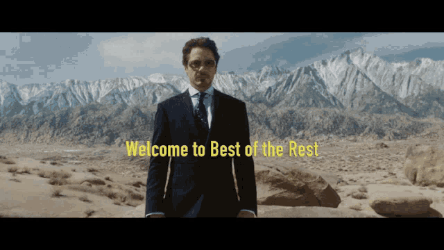 Welcome Best Of The Rest GIF - Welcome Best Of The Rest Iron Man GIFs