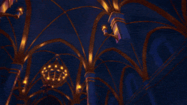 a close up of a person 's face with a blue background