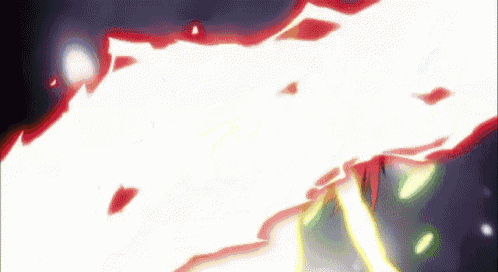 a close up of a girl with red hair holding a sword in her hand .