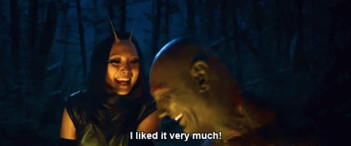I Liked It Very Much Drax GIF - I Liked It Very Much Drax Mantis GIFs
