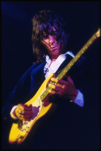 Mr Jeff Beck Plays The Seattle Paramount Theatre In 75' GIF