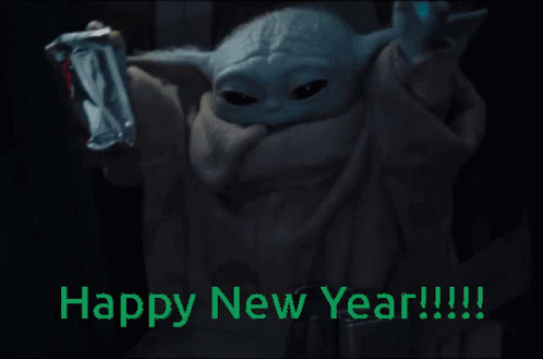 Baby Yoda2021happy New Year GIF - Baby Yoda2021happy New Year GIFs