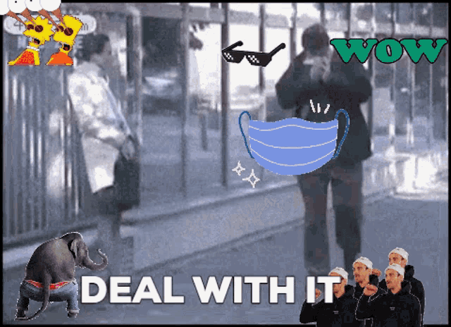 Deal With It Snot GIF - Deal With It Snot Mask GIFs