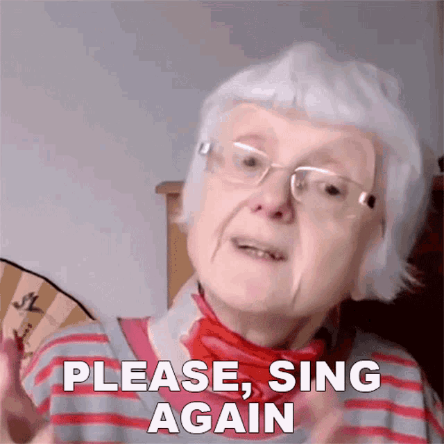 Please Sing Again Gill GIF - Please Sing Again Gill Engvid GIFs