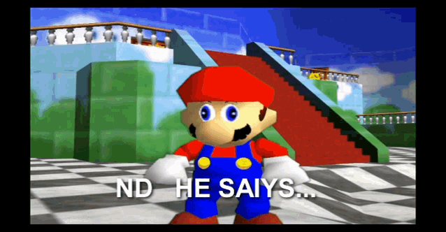 Mario No GIF - Mario No Supe Mario GIFs