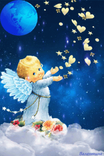 Baby Angel GIF - Baby Angel Hearts GIFs