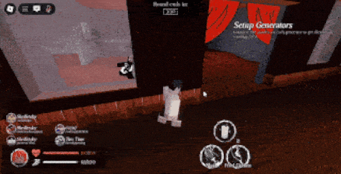a screenshot of a video game with the words setup generators on the bottom