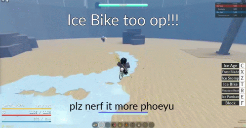 Gpo Ice Bike GIF - Gpo Ice Bike Hie GIFs