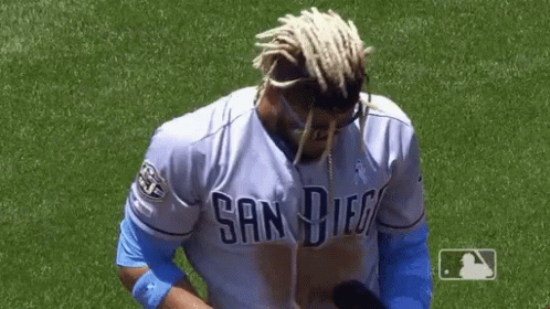 San Diego Padres Hair Flip GIF - San Diego Padres Padres Hair Flip GIFs