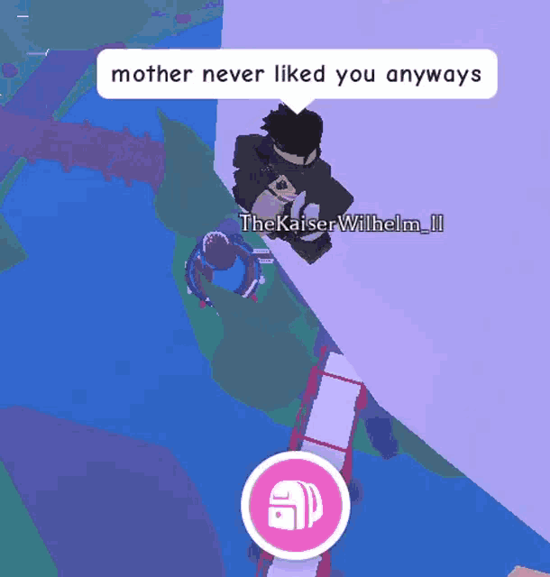 Roblox Pushed GIF - Roblox Pushed Mother Never Liked You Anyways GIFs