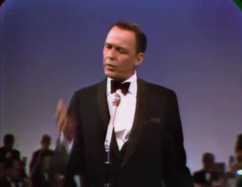 Shake It Frank Sinatra GIF - Shake It Frank Sinatra Blowing GIFs