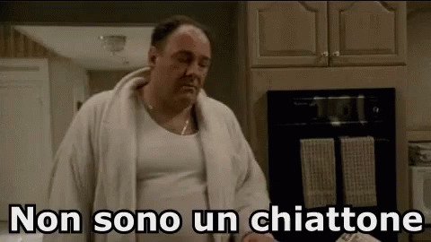 Chiattone Grasso Ciccione Negare GIF - Fat Fatty Fat Man GIFs