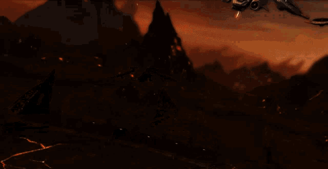 a large explosion with a lot of sparks coming out