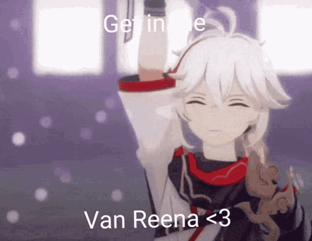 Get In The Van Reena GIF - Get In The Van Reena Kazuha GIFs