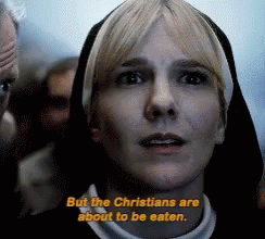 Christians Eaten GIF - Christians Eaten Lily Rabe GIFs