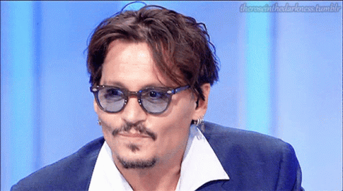 Johnny Depp Handsome GIF - Johnny Depp Handsome Smile GIFs
