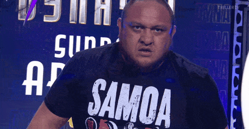 Samoa Joe Shocked GIF - Samoa Joe Shocked Angry GIFs