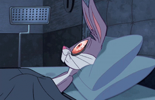 Bugs Bunny Cant Sleep GIF - Bugs Bunny Cant Sleep Awake GIFs