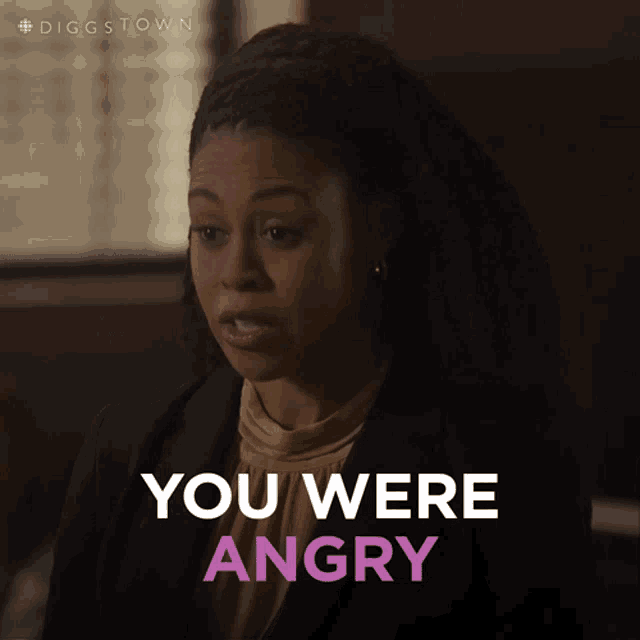 You Were Angry Marcie GIF