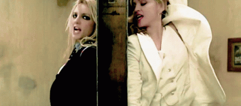 Britney Spears Madonna GIF - Britney Spears Madonna GIFs