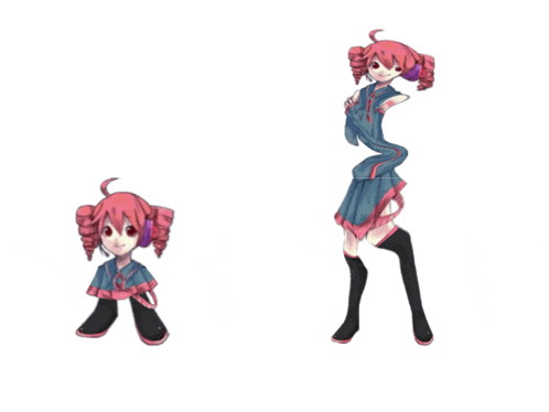 a girl with red hair is giving a thumbs up sign