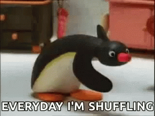 How Some People Look Shuffling At Soul Gigs GIF - How Some People Look Shuffling At Soul Gigs Penguin GIFs