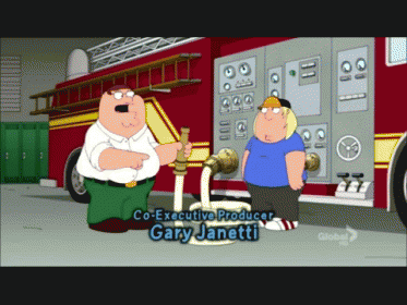 Peter Blows Face Away With Hose GIF - Family Guy Water Hose Peter GIFs