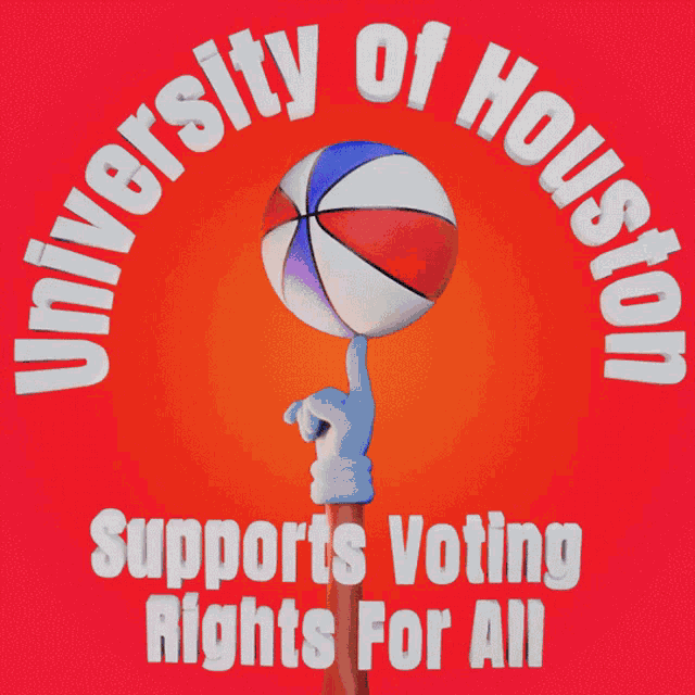 University Of Houston Supports Voting Rights For All Houston GIF - University Of Houston Supports Voting Rights For All University Of Houston Supports Voting Rights University Of Houston Supports Voting GIFs