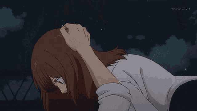 Guy Hug Girl Anime GIF - Guy Hug Girl Anime Cry Hug Couple GIFs