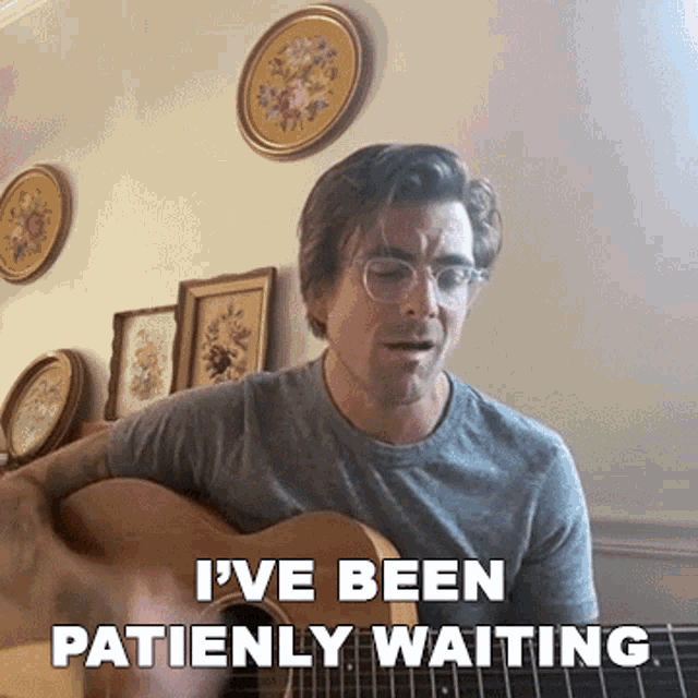 Ive Been Patiently Waiting Anthony Green GIF - Ive Been Patiently Waiting Anthony Green Cameo GIFs