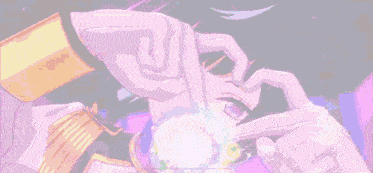 a girl is making a heart shape with her hands in front of her eyes .