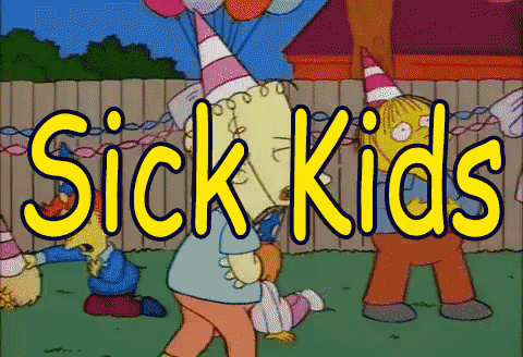 Sick Kids GIF - Sick Kids The Simpsons GIFs
