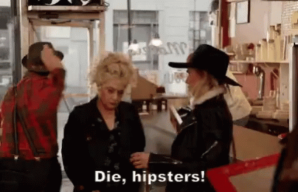 Die Hipster Angry GIF - Die Hipster Angry Anti Hipster GIFs