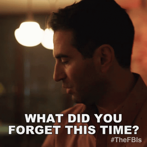 What Did You Forget This Time Tripp Anderson GIF - What Did You Forget This Time Tripp Anderson Fbi Most Wanted GIFs