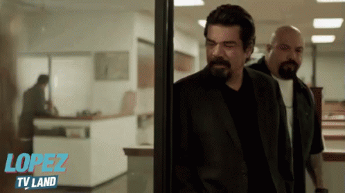 Squeeze In GIF - George Lopez George Lopez Gi Fs Excuse Me GIFs